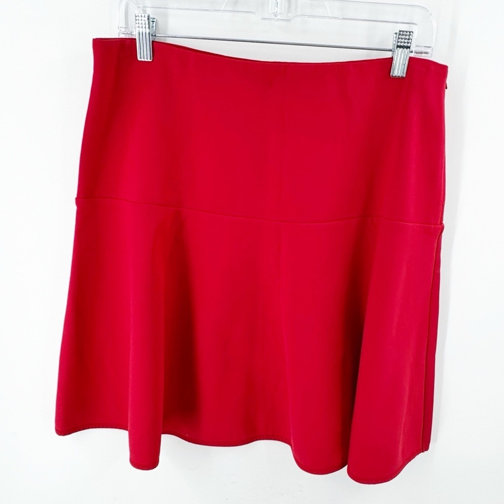 ✅ MAXMARA WEEKEND RED FULL SKIRT SIZE X-LARGE